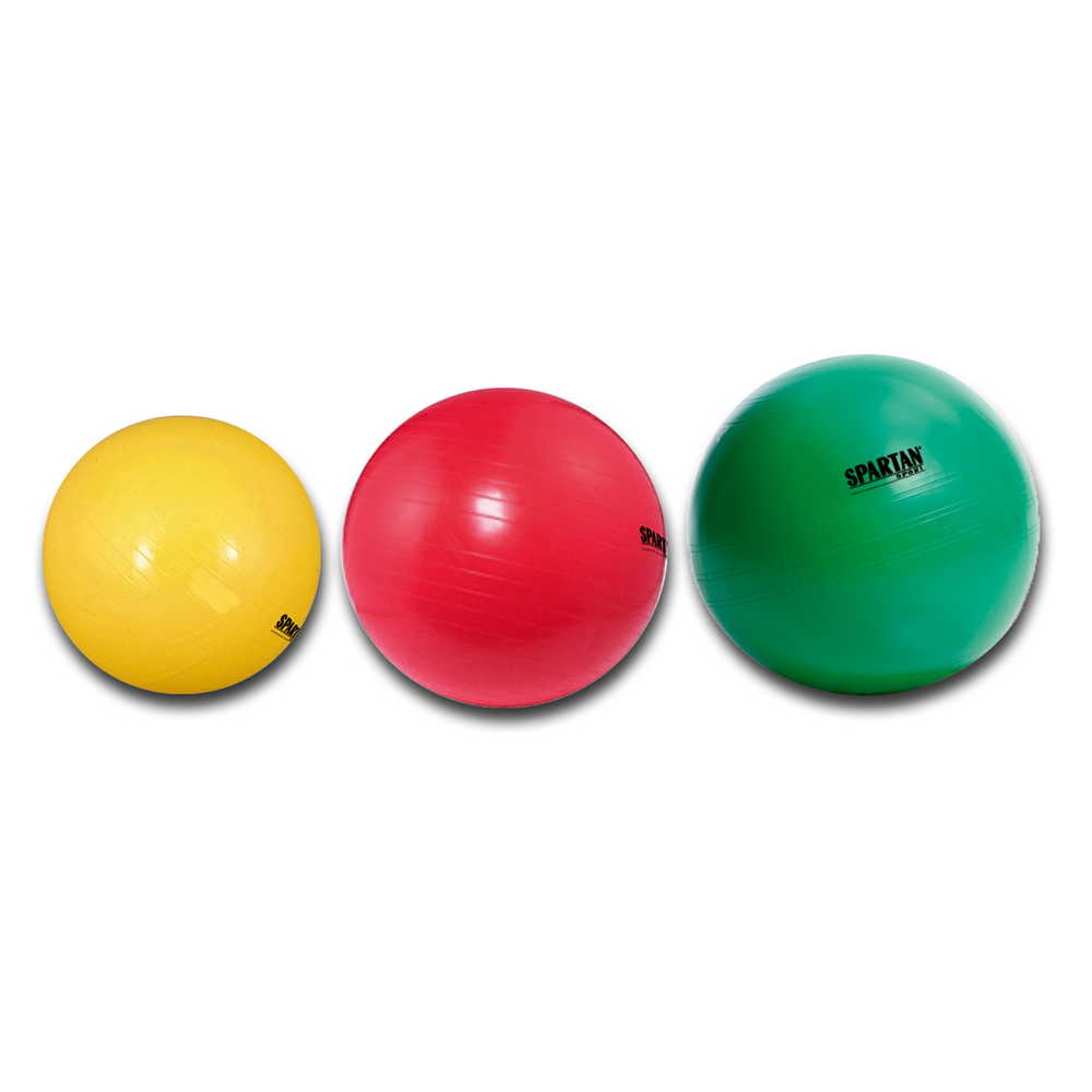 Gymnastický míč 45 cm žlutý pro postavu od 155 cm