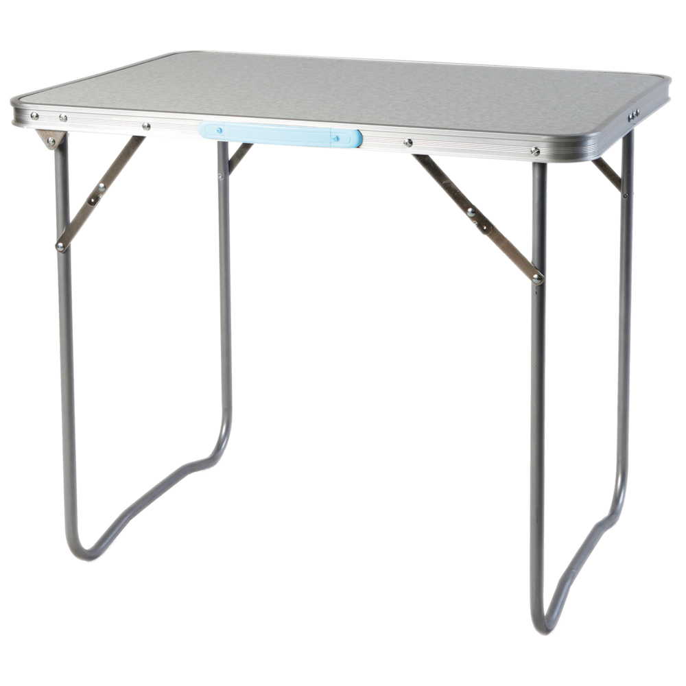 Piknikový stolek rozkládací zahradní stůl hliníkový rám 80x60x68 cm
